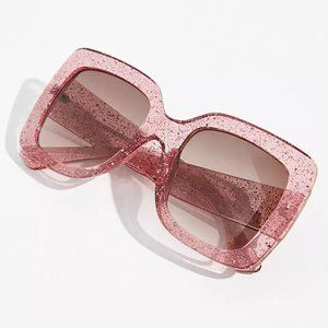 ⭐Host Pick⭐Free People Sugar Oversized Square Sunglasses - NWT